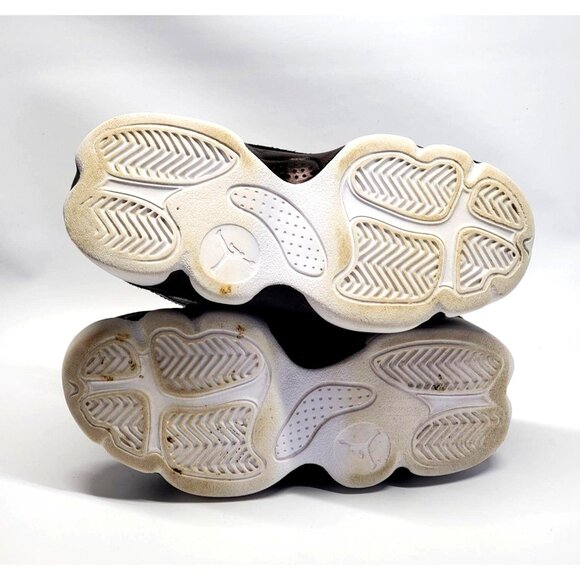 Nike Girls Air Jordan 6 Ring Black Pink White Sneaker size 12 C 557 - Picture 5 of 11